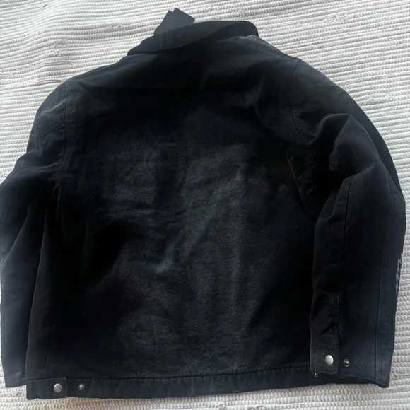 Darc Sport “Been Through It Hard Work” Zip Jacket – Distressed Blackout - Picture 13 of 16